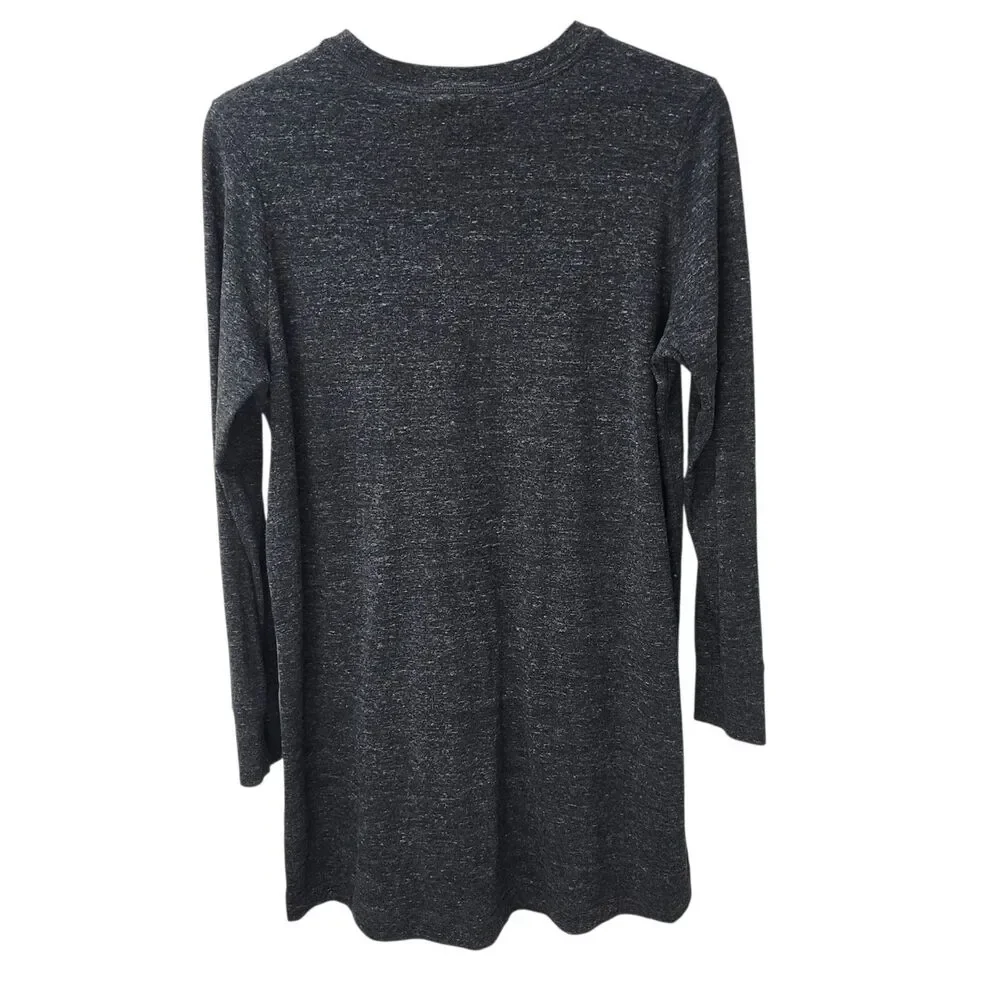 Nike Sportswear Gym Vintage Mini Dress Womens Large Just Do It Heathered Gray